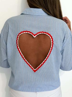 Chemise Lora (bleue)