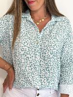 Chemise Alix (vert amande)