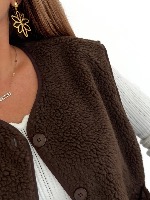 Gilet Timoty (chocolat)