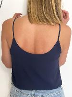 Débardeur Maya (bleu marine)