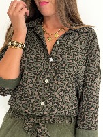 Chemise Safari (kaki)