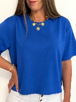 Tee Shirt Luc (bleu roi)