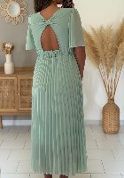 Robe Emilia (vert d'eau)