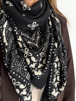Écharpe bandana (noire)