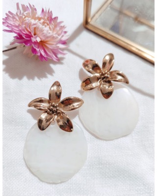Boucles d’oreilles Sofia (blanc)