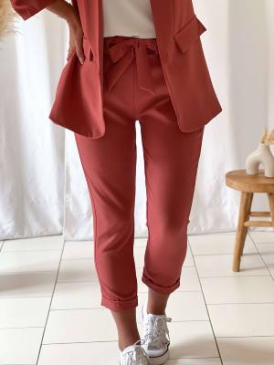 Pantalon Nolan (terracotta)