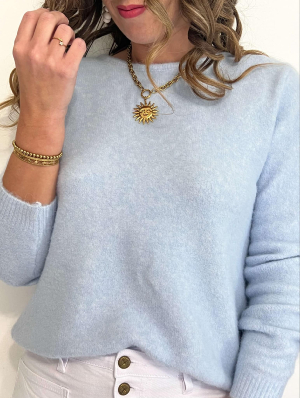 Pull Clovis (Bleu)