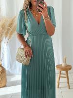 Robe Emilia (céladon)