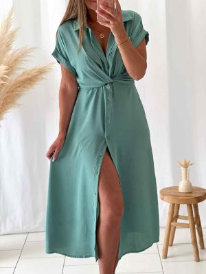 Robe Daniela (céladon)