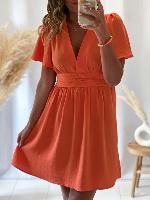 Robe Jeanne (orange)