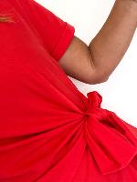 Robe Camilya courte (rouge)