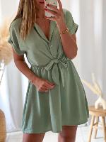 Robe Romane (vert d'eau)