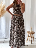 Ensemble Rosa (léopard)