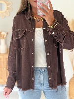 Veste Marguerite (chocolat)