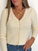 Gilet Loïs (écru)