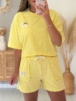 Ensemble en éponge Kenzo (jaune)