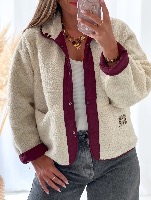 Veste réversible Alex (bordeaux)