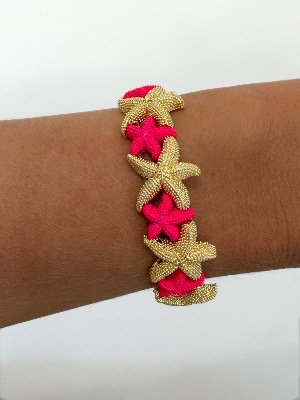 Collier Stelly (rose)