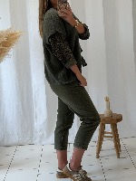 Pantalon Davy (kaki)