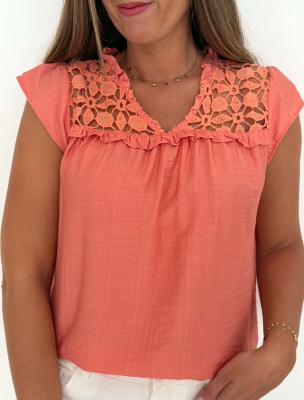 Blouse Lily (corail)