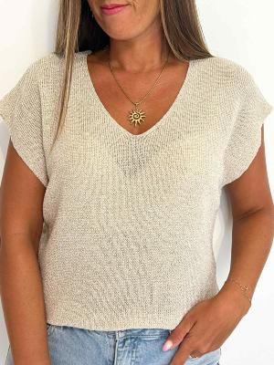Top Capucine (doré)