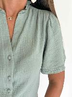 Blouse Julienne (vert amande)