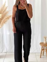 Combi pantalon Victoire (noire)