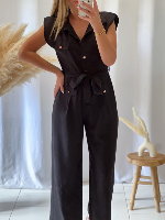 Combi pantalon Chloé (noire)