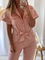 Combi pantalon Manon (rose)
