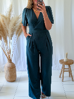 Combi pantalon Clara (bleu canard)