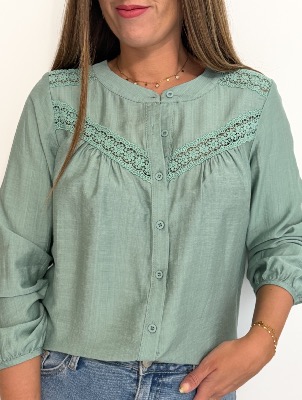 Blouse Maya (verte)