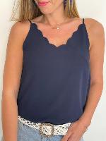 Débardeur Maya (bleu marine)