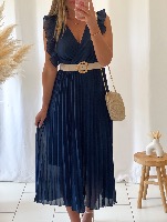 Robe Angèle (Bleu marine)