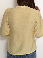 Blouse Dolorès (jaune)