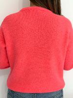 Gilet Jules Alpaga (corail fluo)