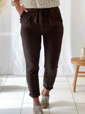 Pantalon Baptiste (chocolat)