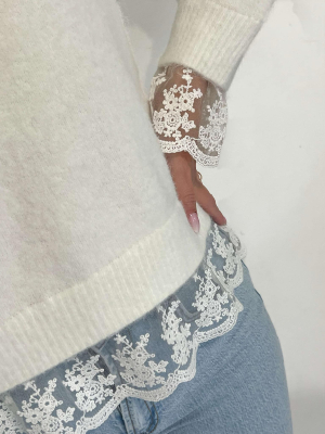Pull Gaelle (Blanc)