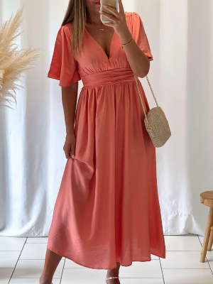 Robe Tiphaine (Corail)
