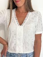 Blouse Bonny (blanc)