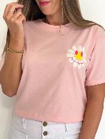 Tee shirt Daisy (rose)