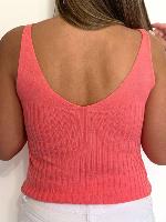 Top Amélie (corail)