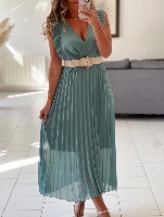 Robe Angèle (vert céladon)