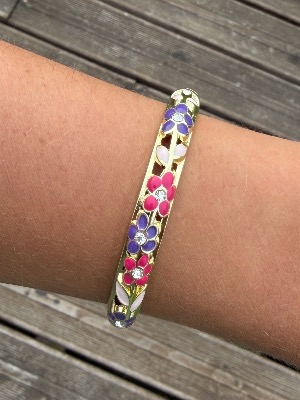 Bracelet Thaïs violet (fin)