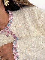 Gilet Vassily (écru)