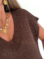 Robe Djenna (chocolat)