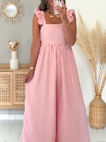 Combi pantalon Andy (rose)