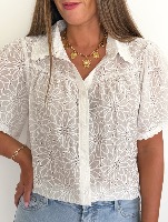 Blouse Ariana (blanche)