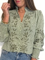 Blouse Doriane (verte)