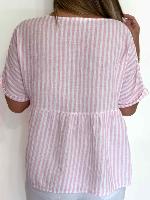 Blouse Célia (rose bébé)