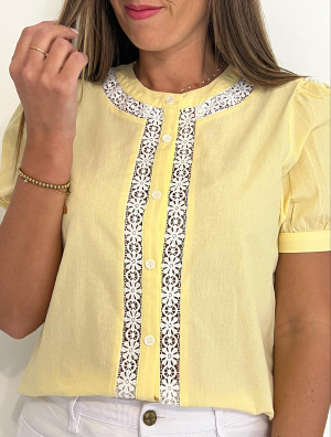 Blouse Ophélia (Jaune)